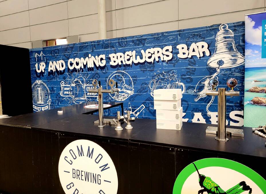 The Up and Coming Brewers Bar at the 2022 GABS Festival. Picture supplied.