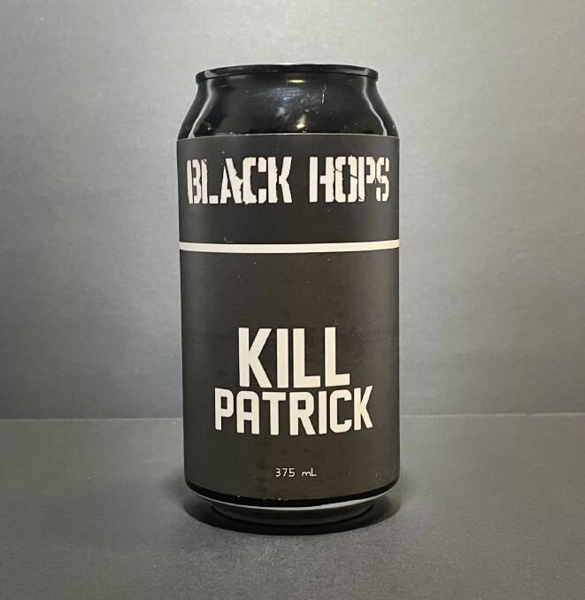Kill Patrick: Black Hops Brewing, Stout, Burleigh Heads, QLD. Picture: Finn Coleman.
