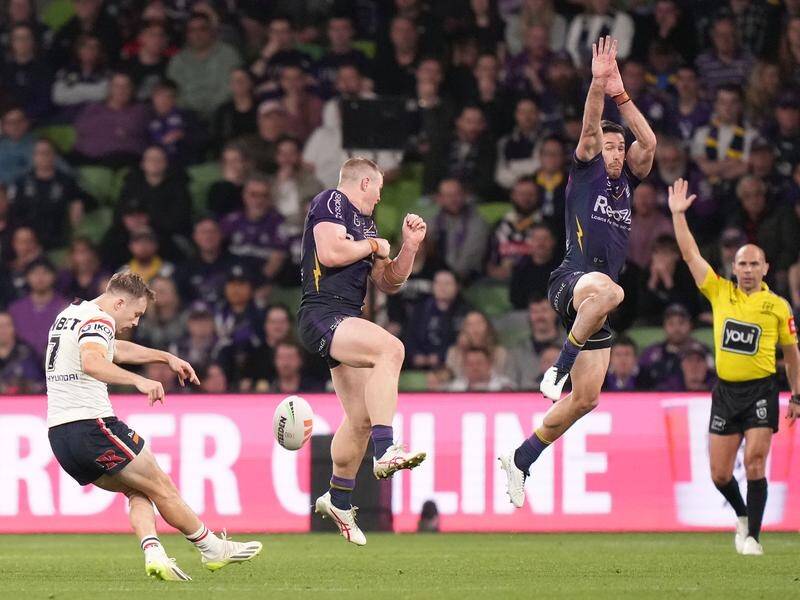 The NRL has given the bunker the power to step in and rule on any field goal this season. (Scott Barbour/AAP PHOTOS)