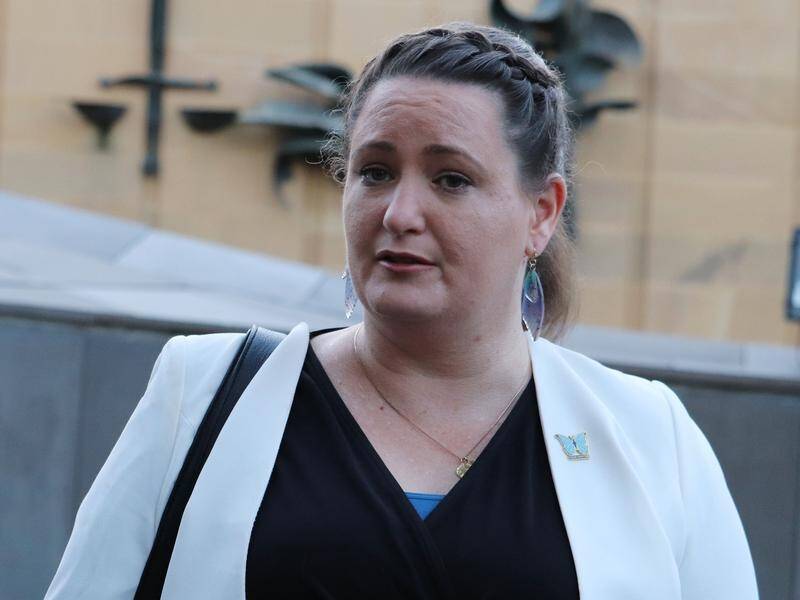 Katrina Munting was awarded $2 million in damages over her abuse by a teacher in a Hobart school. (Ethan James/AAP PHOTOS)